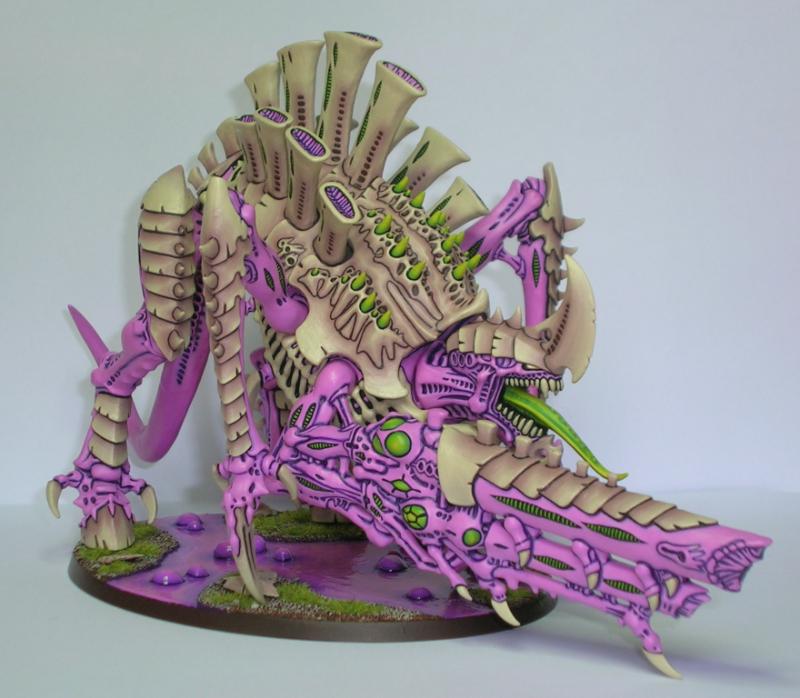 Black Lining, Tyranids, Tyrannofex, Warhammer 40,000  Gallery  DakkaDakka